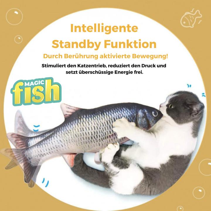 Actual product image Best direct Magic Fish (Plush toy cat)