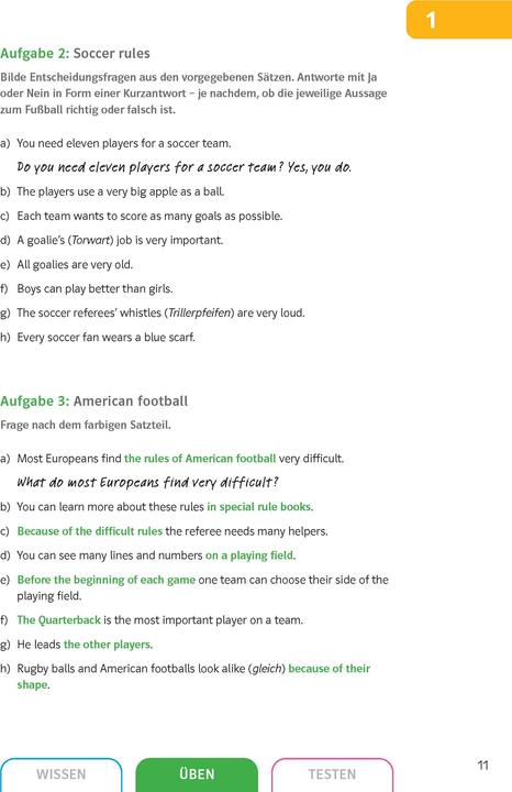 Actual product image Sicher in Englisch Grammatik 7./8. Klasse (English, German, 2022)