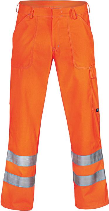 Actual product image Uvex Safety uvex protection flash orange work trousers, warning orange 110 (110, 110)