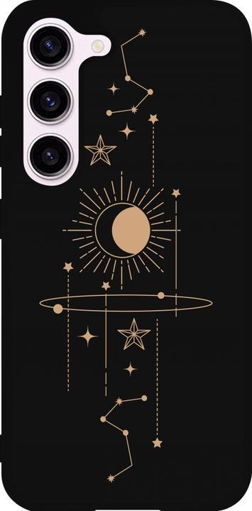 Actual product image PhoneLook Coque Silicone rigide noir Spring 23 astro (Samsung Galaxy S23)