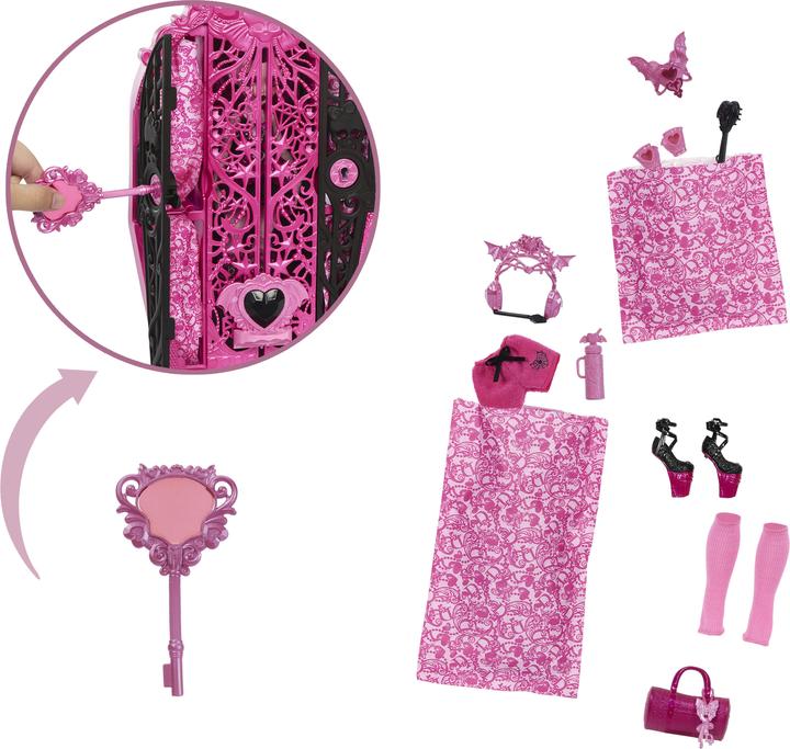 Actual product image Monster High Skulltimate Secrets Draculaura