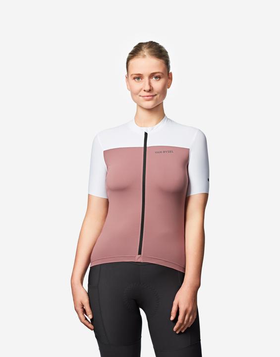 Produktbild Van rysel Women's fitted short-sleeved EDR 2 road bike jersey - pink (XL)
