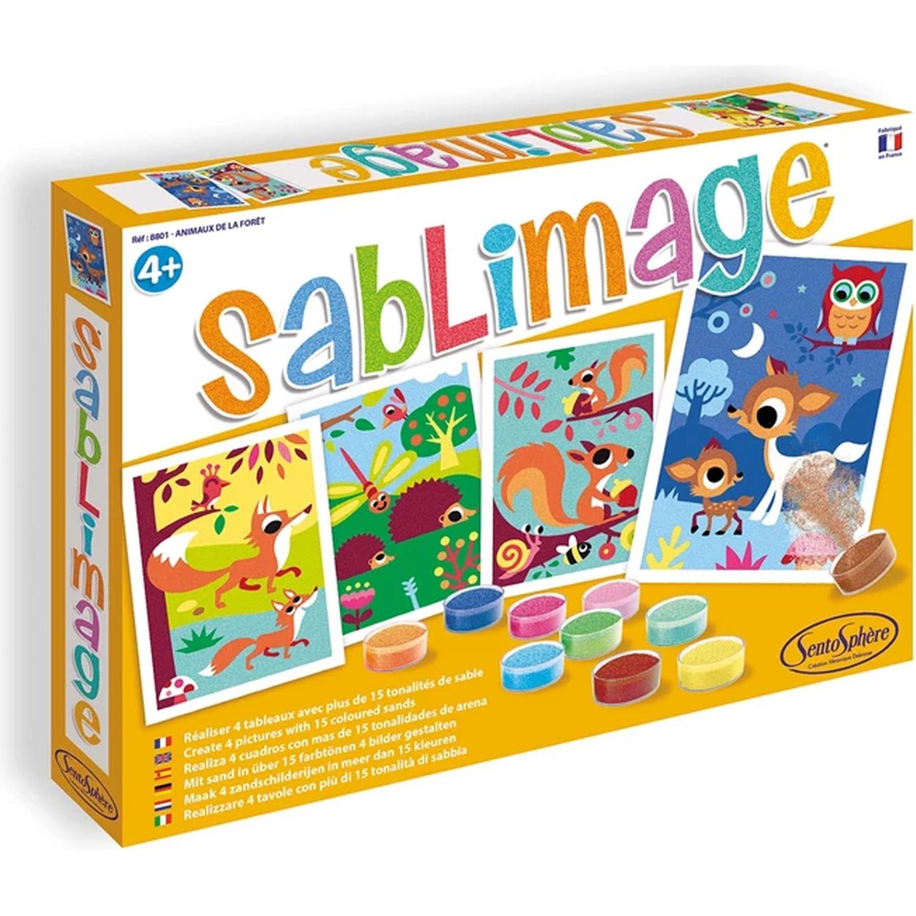 Sentosphere Sandbilder Waldtiere (8801)