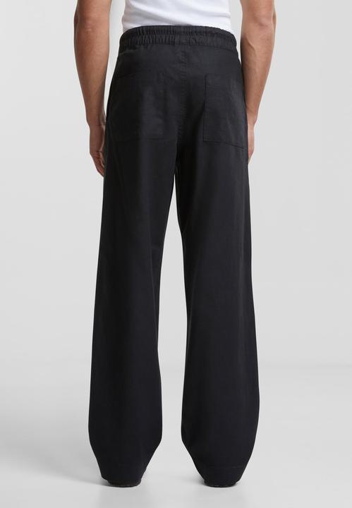 Actual product image Urban Classics Loose Cotton Linen Pants - 161165 (S)