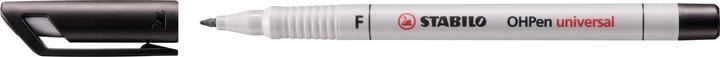 Actual product image STABILO OHPen universal foil pen water-soluble (Black, 0.70 mm, 10 x)