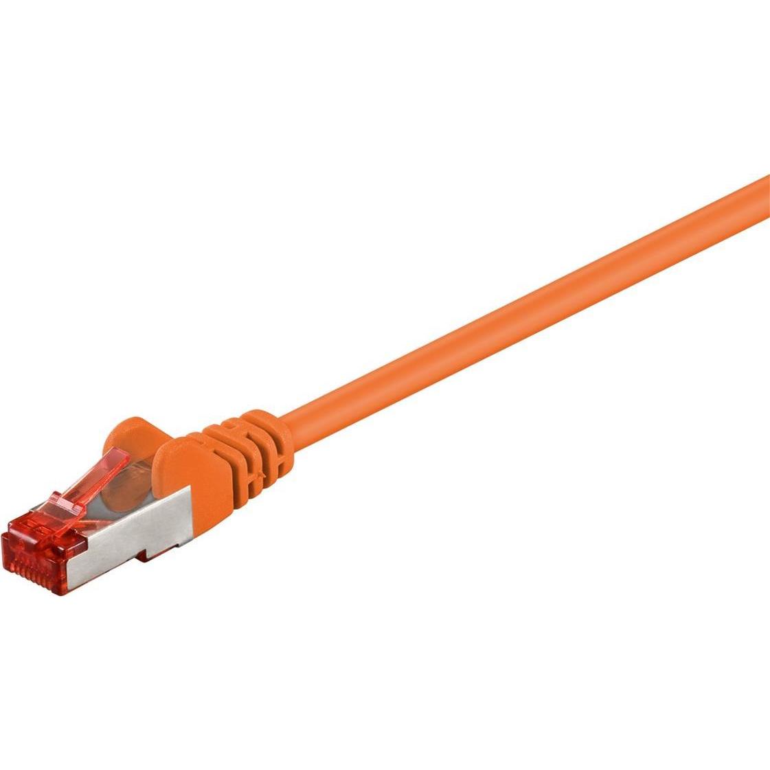 Goobay Netzwerkkabel (S/FTP, CAT6, 0.50 m), Netzwerkkabel