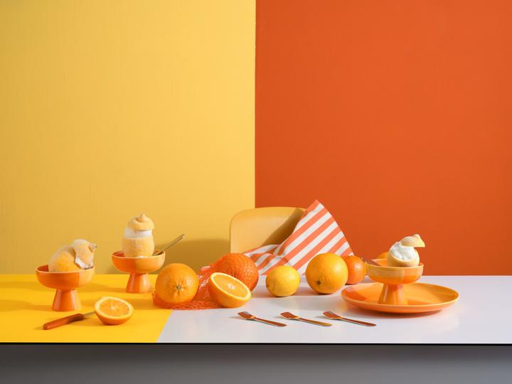 Produktbild ASA Selection joy Dessertteller orange smoothie 22cm (1x, 22 cm)