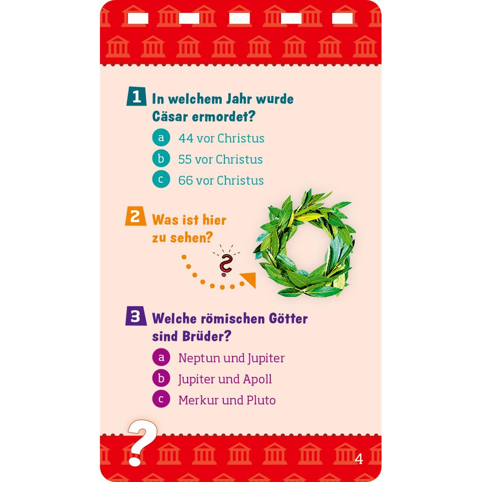 Thumbnail - Tessloff WAS IST WAS Quiz Das alte Rom (Deutsch)