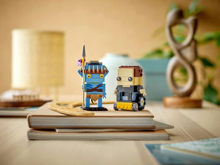 Actual product image LEGO BrickHeadz Jake Sully and His Avatar 40554 (40554, LEGO Brickheadz, LEGO Rare Sets)