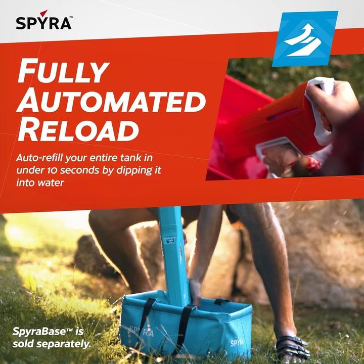 Immagine prodotto Spyra Pistola ad acqua tre blu (Serbatoio integrato)