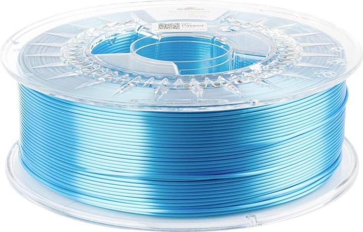 Actual product image Filament SILK PLA 1.75mm Candy Blue 1kg (PLA, 1.75 mm, 1000 g)