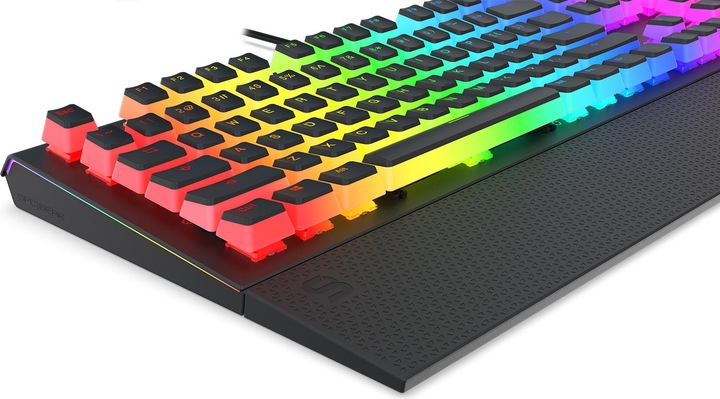 Actual product image SPC Gear GK650K Omnis Mechanical Keyboard with RGB Pudding Edition (US, Kailh Red switch) (Eng. Int.)