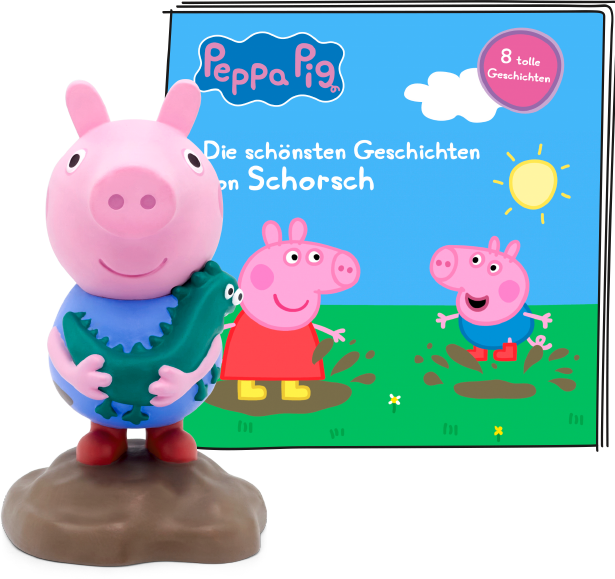 Actual product image Tonies Peppa Pig - The most beautiful stories by Schorsch (German)