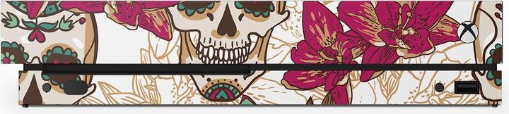 Actual product image EpicSkin Skin XONE X Skull Flower White 3M (XONE) (Xbox One X, Xbox One S, Xbox Series S, Xbox Series X)