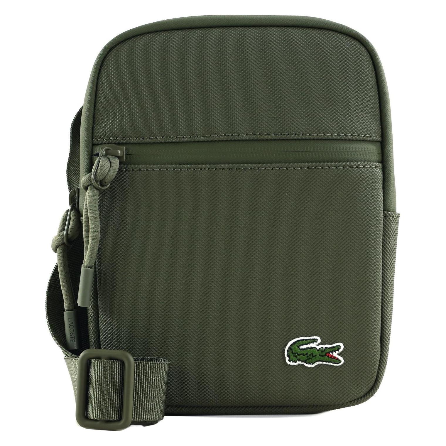 Lacoste, Herren, Handtasche, Lcst Flat Crossover Bag, Grün