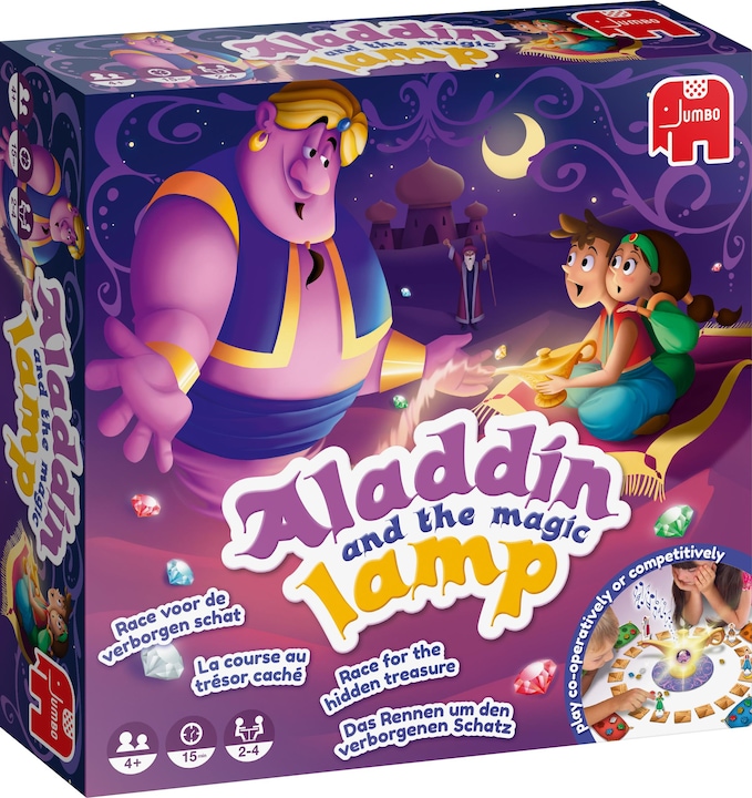 Immagine prodotto Jumbo Aladdin e la lampada magica (Tedesco, Francese, Italiano)