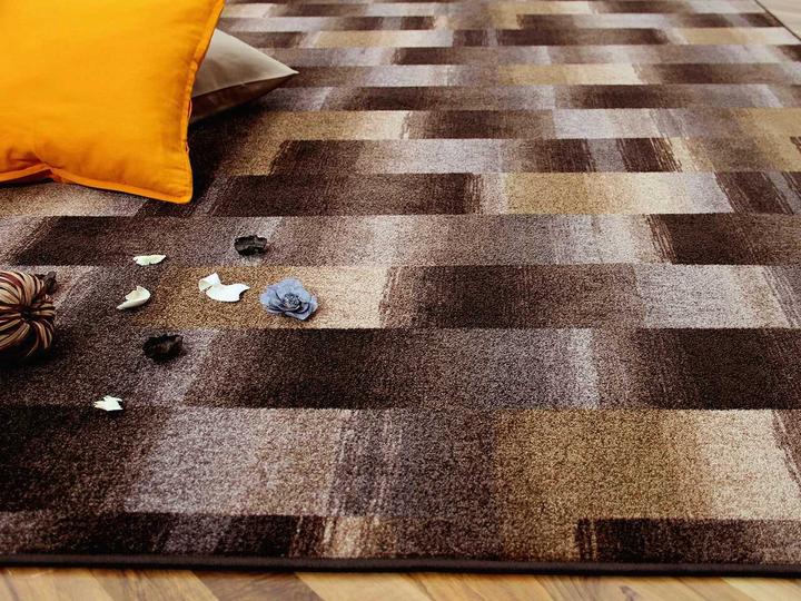 Actual product image Snapstyle Designer velour carpet Mystic Karo (80 x 160 cm)