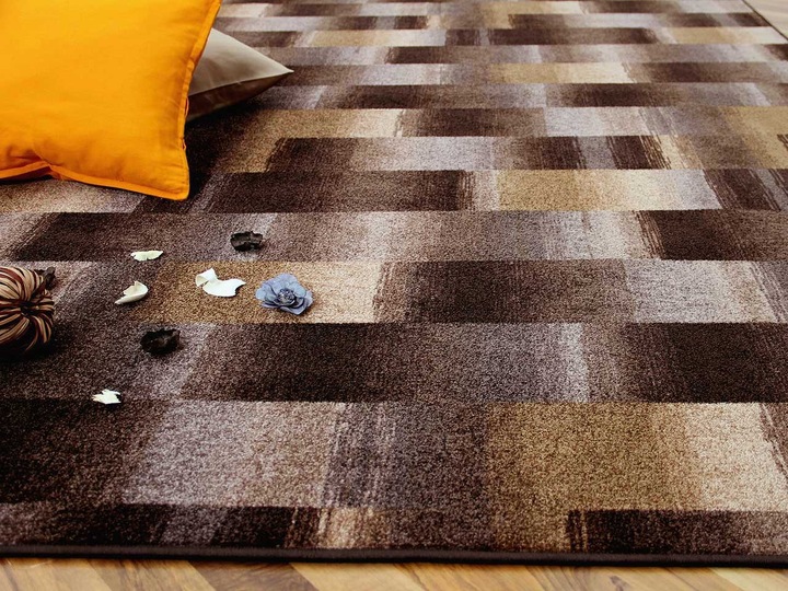 Actual product image Snapstyle Designer Velour Carpet Mystic Karo (160 x 240 cm)