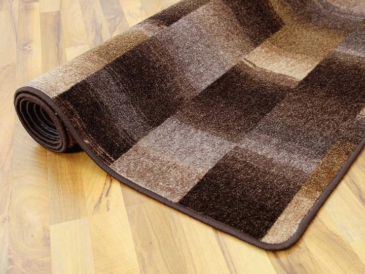 Actual product image Snapstyle Designer velour carpet Mystic Karo (80 x 160 cm)