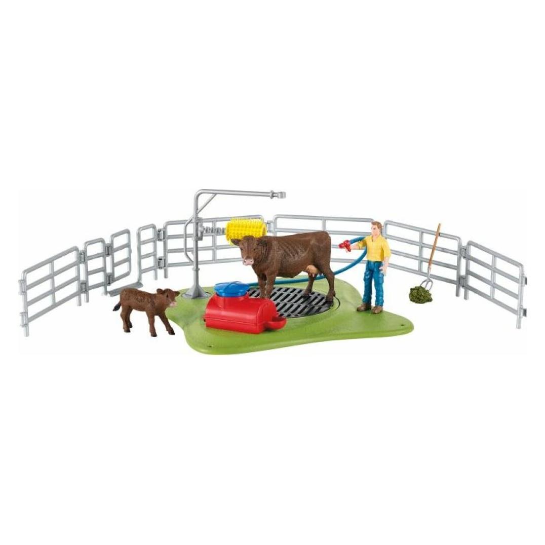 Schleich Kuh Waschstation (42529)