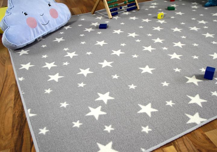 Produktbild Snapstyle Kinder Spiel Teppich Sterne (200 x 200 cm)
