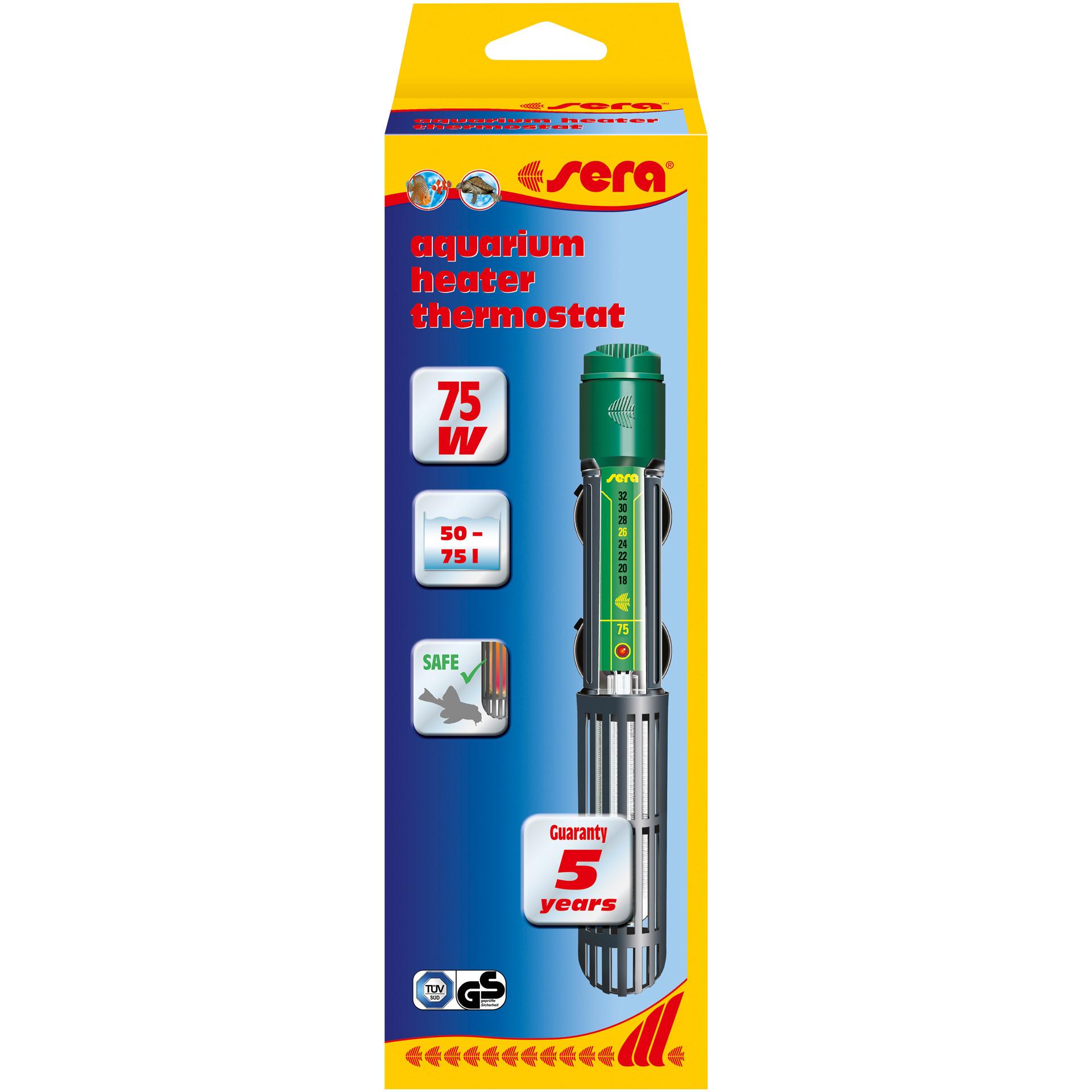 Comparer les prix de Sera Chauffe-eau d'aquarium, Équipement technique pour aquarium