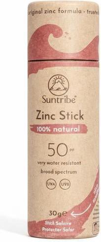 Immagine prodotto Suntribe Bio-Sonnenstift Retro Red (Crema solare viso, Stick solare, SPF 30, 33 ml, 1 g)