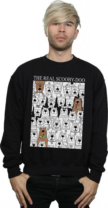 Actual product image Scooby Doo Mens The Real Sweatshirt (L)