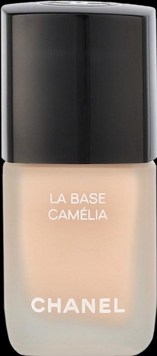 Actual product image Chanel La Base Camélia Base Coat (Light peach, Base coat)