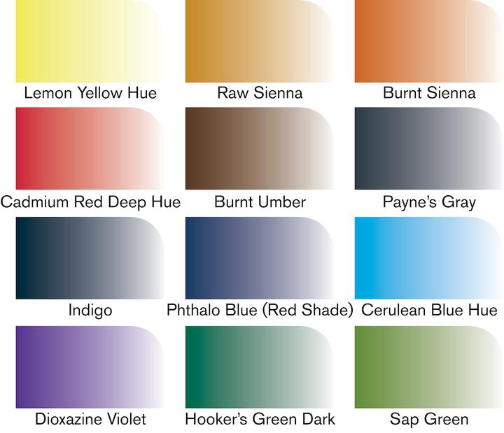 Produktbild Winsor & Newton Watercolour markerset (12 pcs) (837313) (12x)