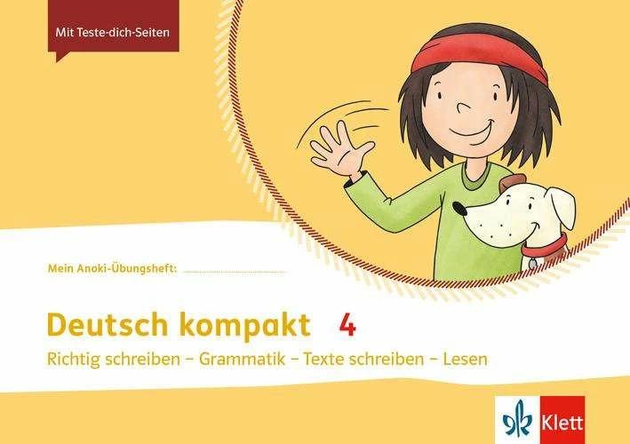 Actual product image Deutsch kompakt 4. Richtig schreiben - Grammatik - Texte schreiben - Lesen (German, Ernst Klett Publishers, 2023)