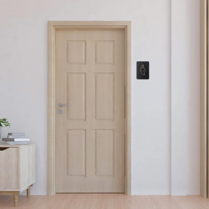 Image du produit Europel Pictogramme "WC Gender Neutral", noir