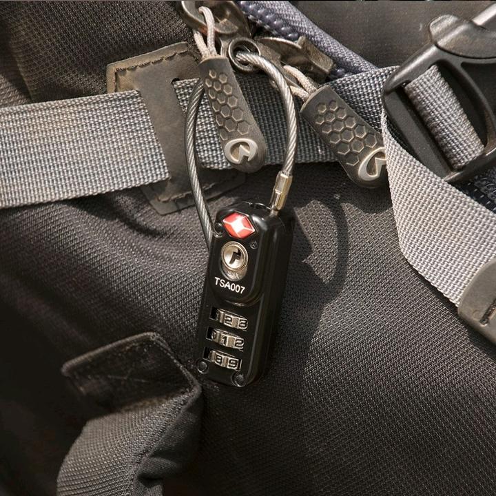 Actual product image Lifeventure TSA Zipper Lock