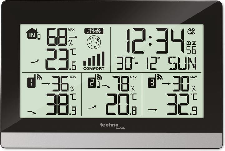 Image du produit Technoline WS 7065 Noir