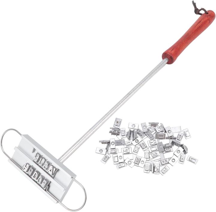 Actual product image Auhx Grill-Brandeisen für Steak, tragbar