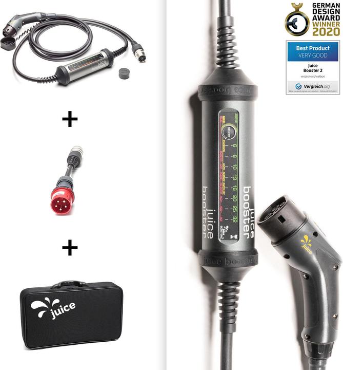 Produktbild Juice Technology Juice Booster 2 Essential Set Schweiz (Typ 2, 22 kW, 32 A)
