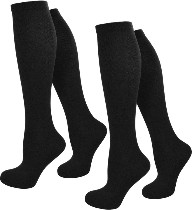 Actual product image Normani 2 pairs of travel compression knee socks (47 - 50)