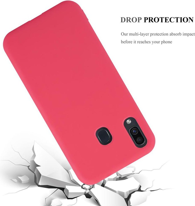 Actual product image Cadorabo TPU Candy Cover (Samsung Galaxy M10s, Samsung Galaxy A30, Cubot A20)
