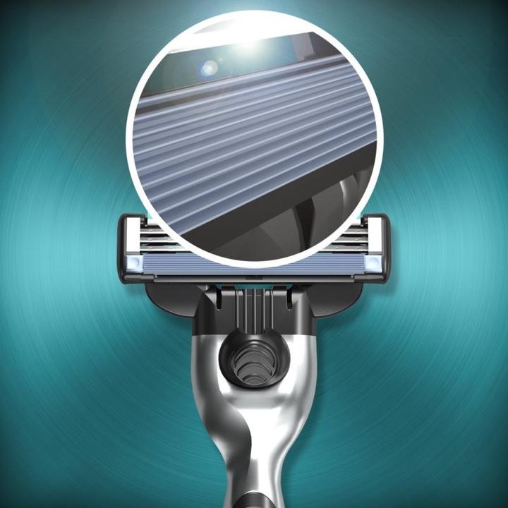 Immagine prodotto Gillette Venus Gillette - Testine di ricambio Gillette Mach3 8 pezzi + Gel da barba Extra Comfort (Shave Gel) 200