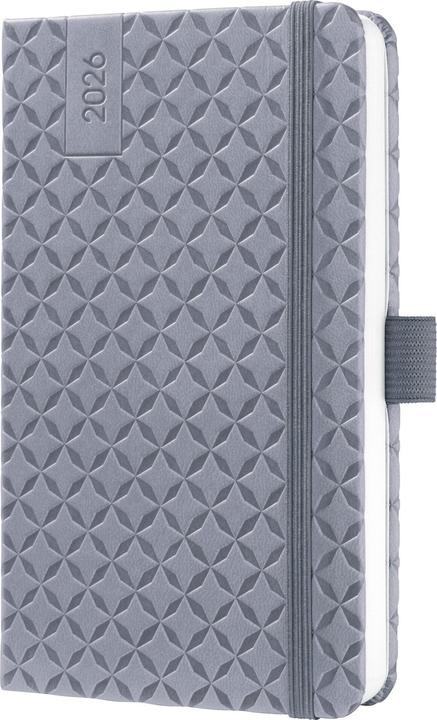 Produktbild Sigel WochenkalenderJolie2026,ca.A6,hellgrau (A6, 1 Woche / 2 Seiten)