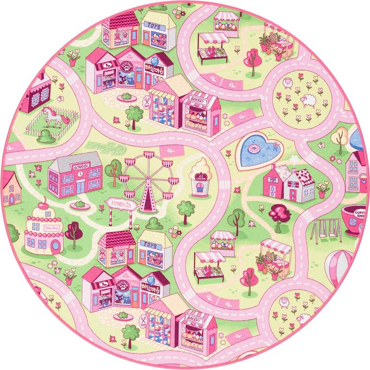 Image du produit Snapstyle Tapis de jeu pour enfants Girls Village (100 x 100 cm)