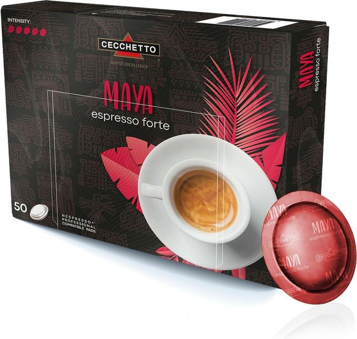 Cecchetto Professional Pads Maya Espresso Forte 50 pieces Galaxus