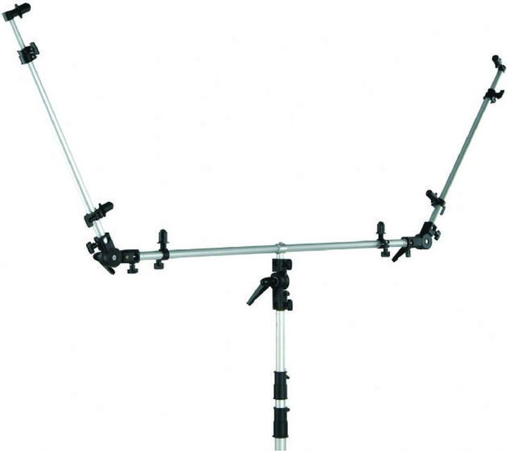 Produktbild Falcon Eyes Tri-Reflektorhalter PRTK-2436 mit Spigot Anschluss (Adapter)