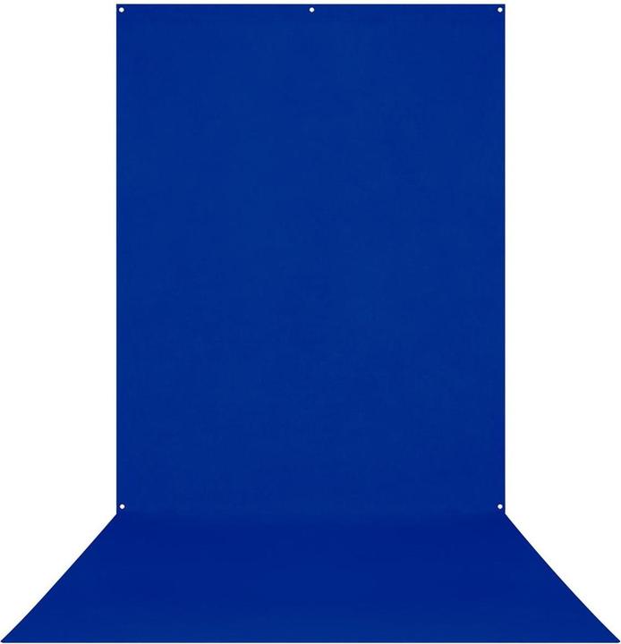 Produktbild Westcott X Drop Kreukbestendige Achtergrond Royaal Blauw/Chroma Key Blauw (1.5 x2.1cm) (213.40 cm, 210 cm)