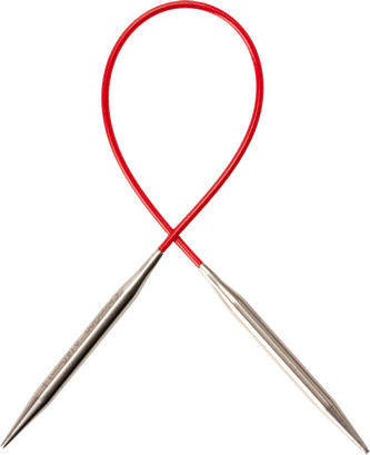 Image du produit ChiaoGoo Aiguilles circulaires RED LACE Acier inoxydable (best-seller)