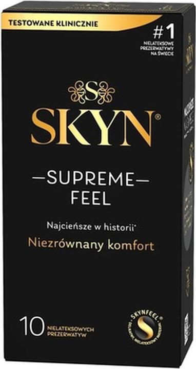 Produktbild Skyn Supreme Feel cienkie nielatektowe prezerwatywy 10szt. (10 Stk.)