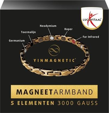 Produktbild Lucovitaal Magnetic Bracelet Ym@ Gold