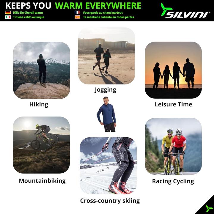 Produktbild Silvini Männer Männer Sweatshirt Marone MJ1900 (XL)