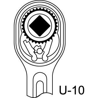 Thumbnail - Gedore, Ratsche, 2193 U-10 K Umschaltknarren-Kopf 1" (1")