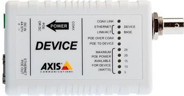 Produktbild Axis T8642 PoE+ über Coax (802.3af (PoE), 802.3at (PoE+))